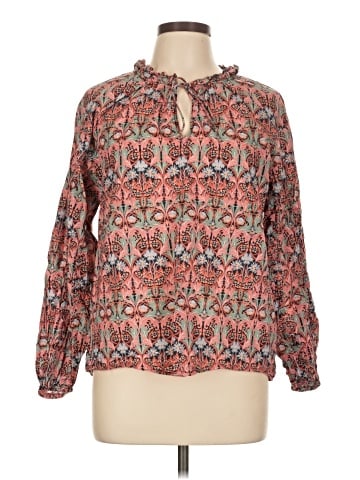 Liberty Art Fabrics for J.Crew Long Sleeve Blouse (view 1)