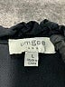 Umgee Black Sleeveless Blouse Size L - photo 7