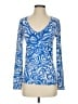 Lilly Pulitzer Paisley Blue Pullover Sweater Size S - photo 1