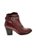 Circus NY by Sam Edelman 100% Leather Burgundy Ankle Boots Size 5 - photo 1