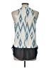 Charming Charlie 100% Polyester Blue Tank Top Size L - photo 2