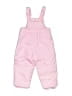 Circo 100% Polyester Pink Snow Pants With Bib 9-12 MO / 12 MO - photo 2