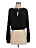 Talula 100% Polyester Black Long Sleeve Blouse Size S - photo 1