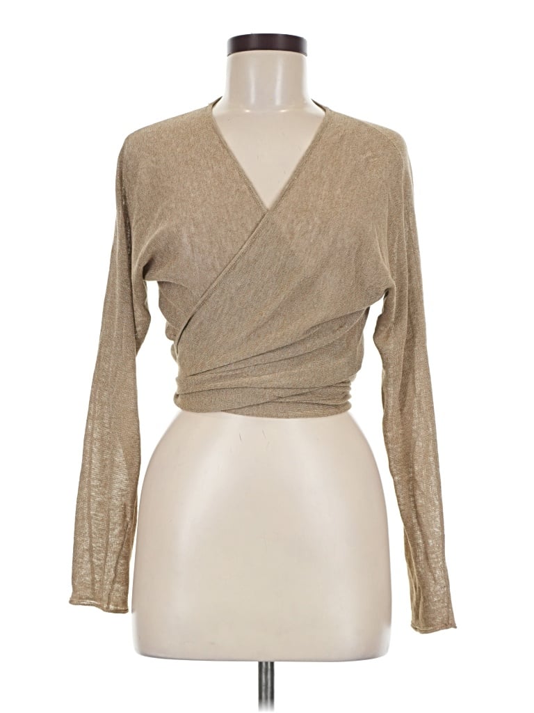 Pre-owned Jcrew Pullover Sweater In Tan