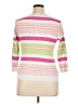 Chaps 100% Cotton Stripes Pink Pullover Sweater Size XL - photo 2