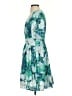Roller Rabbit 100% Viscose Tropical Teal Cocktail Dress Size S - photo 5