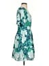 Roller Rabbit 100% Viscose Tropical Teal Cocktail Dress Size S - photo 4