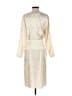 Michael Blair Metallic Ivory Cocktail Dress Size 9 - 10 - photo 2
