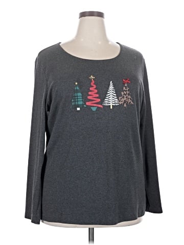 Karen Scott Pullover Sweater (view 1)