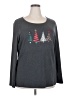 Karen Scott Gray Pullover Sweater Size 2X - photo 1
