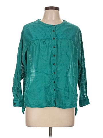 Pilcro by Anthropologie Long Sleeve Blouse (view 1)