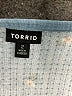 Torrid Blue Long Sleeve Blouse Size 2X Plus (2) - photo 7