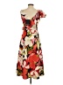 Halston Tropical Red Casual Dress Size 2 - photo 2