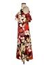 Halston Tropical Red Casual Dress Size 2 - photo 5