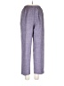 Unbranded 100% Polyester Tweed Purple Casual Pants Size M (petite) - photo 1