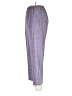 Unbranded 100% Polyester Tweed Purple Casual Pants Size M (petite) - photo 5