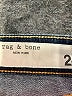 Rag & Bone Solid Blue Jeans Size 24 - photo 7