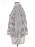 Adrianna Papell Stripes Silver 3/4 Sleeve Blouse Size XL - photo 5