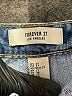Forever 21 100% Cotton Blue Denim Shorts Size 27 waist - photo 3