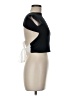 Subdued Black Short Sleeve Turtleneck Size 6 - photo 4