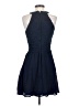 Lulus 100% Polyester Solid Blue Cocktail Dress Size S - photo 2