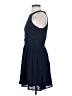 Lulus 100% Polyester Solid Blue Cocktail Dress Size S - photo 5