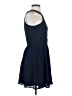 Lulus 100% Polyester Solid Blue Cocktail Dress Size S - photo 4