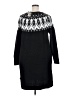 Lane Bryant Argyle Black Casual Dress Size 18 - 20 Plus - photo 2