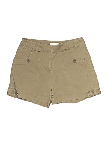 DressBarn Khaki Shorts (view 1)