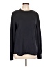 Theory 100% Silk Black Long Sleeve Top Size L - photo 1