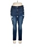 Old Navy Hearts Blue Jeans Size 16 - photo 1