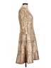 Kay Unger Metallic Gold Cocktail Dress Size 6 - photo 4
