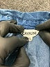 cavalini Blue 3/4 Sleeve Button-Down Shirt Size XL - photo 7