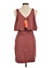 Gianni Bini Pink Burgundy Cocktail Dress Size M - photo 2