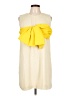 A.E.L.Y. Yellow Casual Dress Size L - photo 1