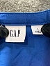 Gap 100% Cotton Blue Short Sleeve Blouse Size L - photo 7