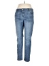 Simply Vera Vera Wang Solid Blue Jeans Size 14 - photo 1