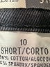 St. John's Bay Chevron-herringbone Black Jeans Size 10 - photo 8