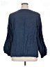 Tommy Bahama Blue Long Sleeve Blouse Size XL - photo 2