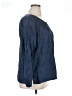 Tommy Bahama Blue Long Sleeve Blouse Size XL - photo 4