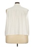 J.Crew 100% Polyester Ivory Sleeveless Blouse Size 3X - photo 2