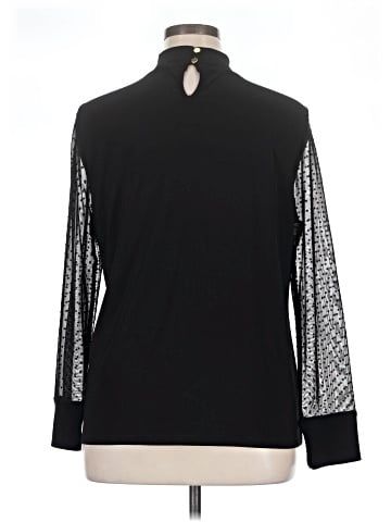 Anne Klein Long Sleeve Top (view 2)
