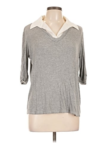 Kim & Cami 3/4 Sleeve T-Shirt (view 1)