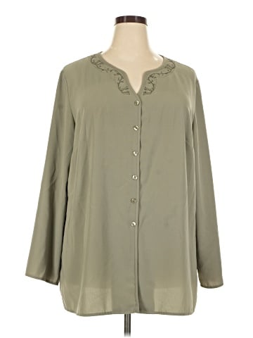 Norton McNaughton Long Sleeve Blouse (view 1)