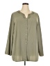 Norton McNaughton 100% Polyester Green Long Sleeve Blouse Size 3X - photo 1
