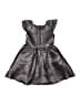 Angels Metallic Silver Dress Size 5 - photo 2