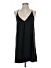Silence and Noise Solid Black Cocktail Dress Size S - photo 1