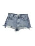 Zara Blue Denim Shorts Size 6 - photo 1