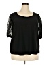 Love Scarlett Black 3/4 Sleeve Top Size 3X - photo 1