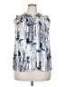 Simply Vera Vera Wang 100% Polyester Blue Sleeveless Blouse Size XXL - photo 1